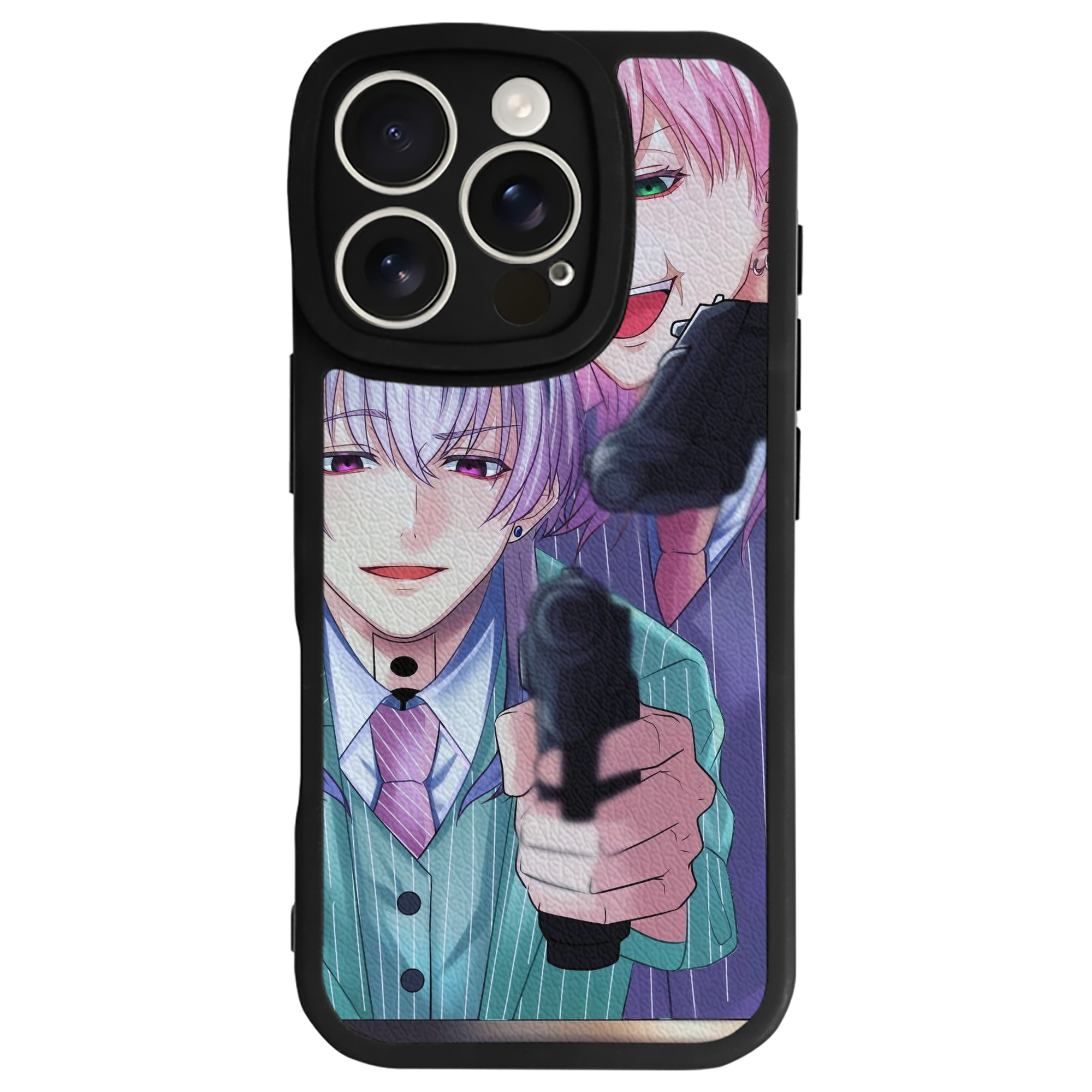 （画像用） 東京リベンジャーズ Tokyo Revengers 【iPhone 16シリーズ対応】シリコンスマホケース（レザー調） 材質：シリコン